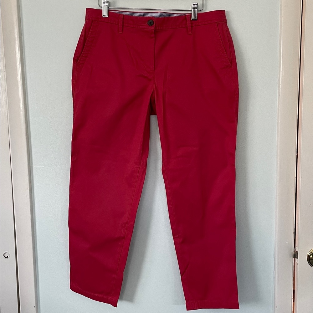 Talbots Women's Coral Relaxed Chino Pants Size 10 Petite